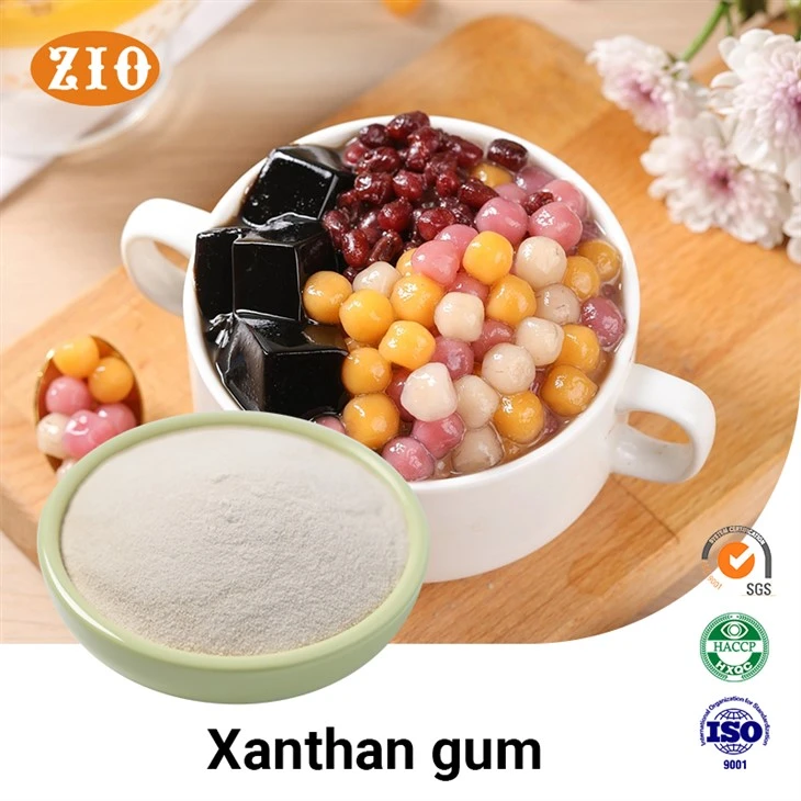 Food Grade Xanthan Gum 80 Mesh Thickener For Ice Cream